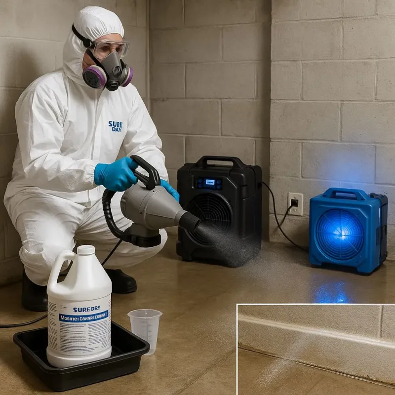 Sanitization and Odor Removal process in Sweetwater, FL